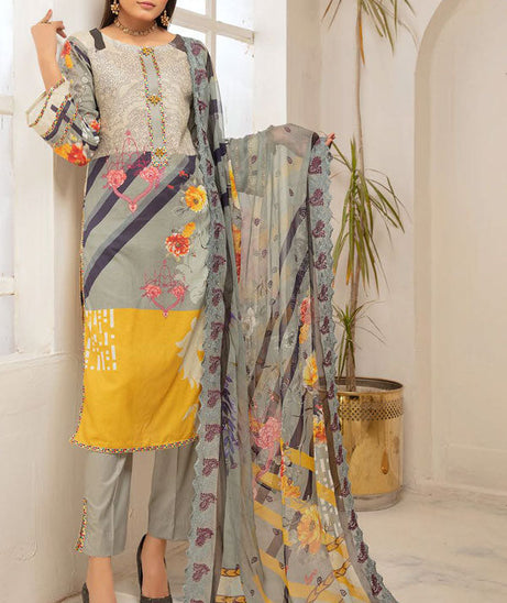 Shaista Huda D/Print Lawn`21 D#130