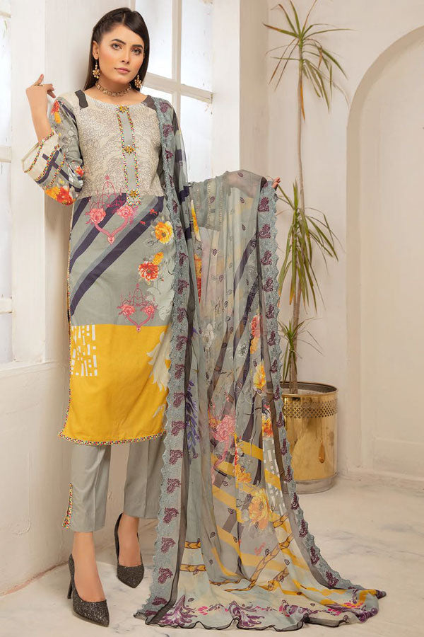 Shaista Huda D/Print Lawn`21 D#130