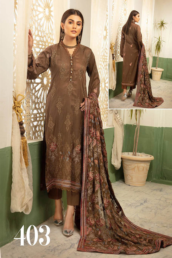 Shaista Khoobseerat L/Lawn`21 D#403