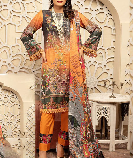 Shaista Mahoor Emb Lawn`21 D#333