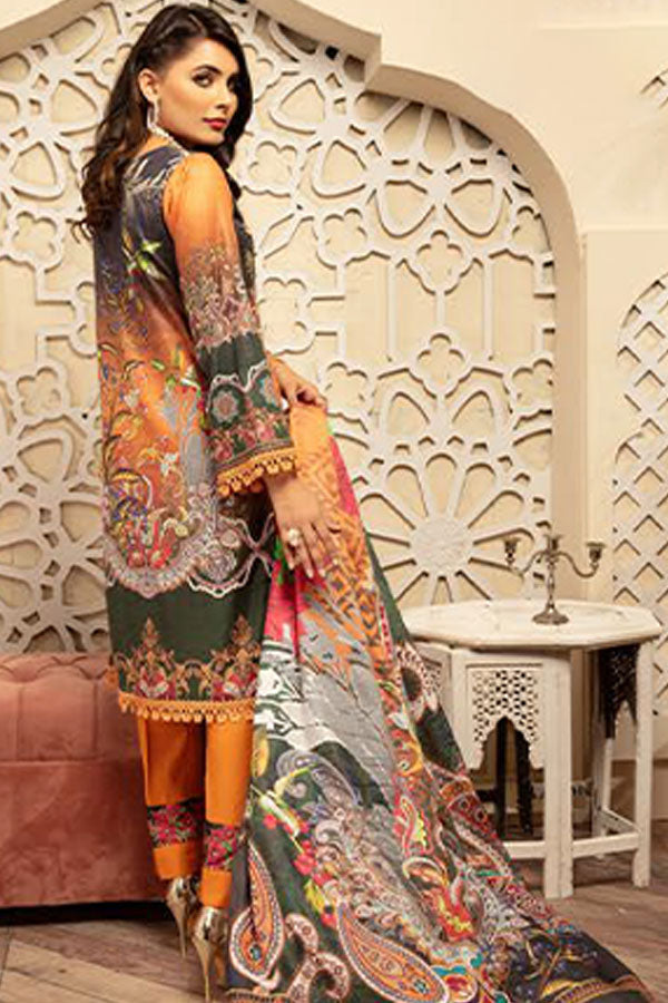 Shaista Mahoor Emb Lawn`21 D#333