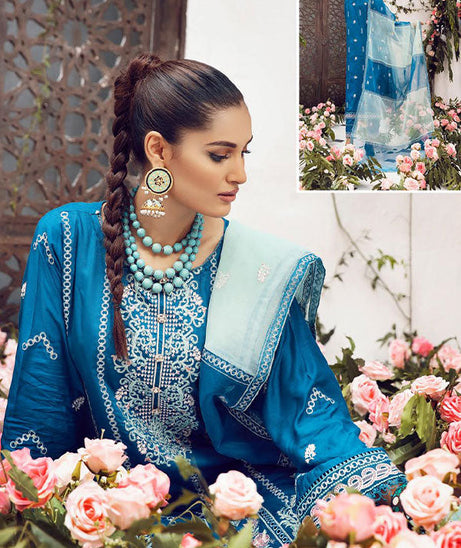 Shaista Premium Linen`21 D#614