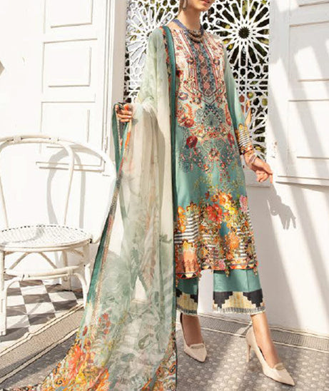 Shaista Sareena Emb Lawn`21 D#229