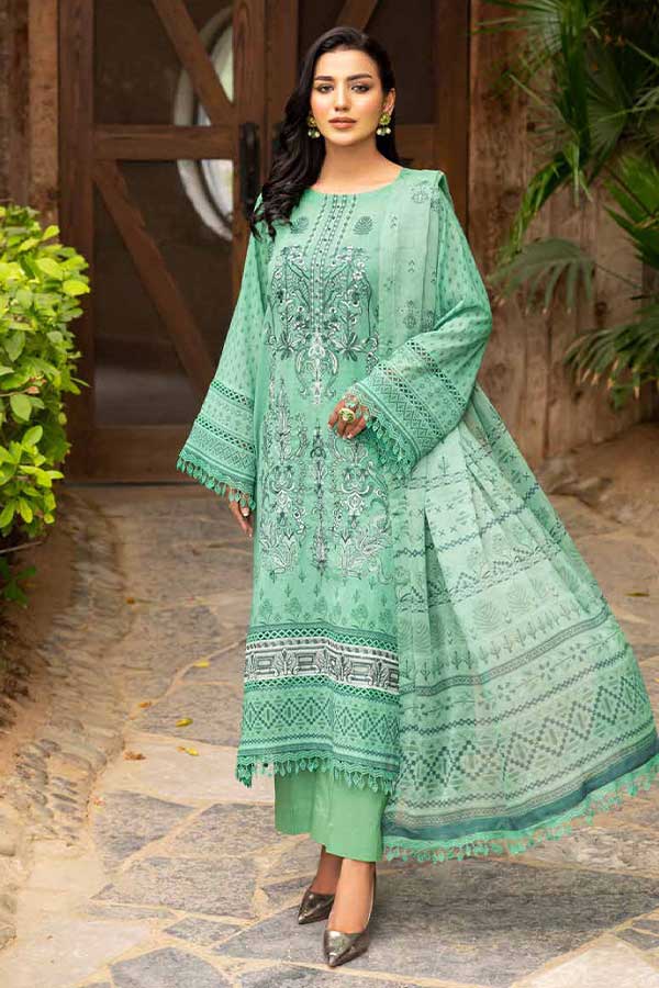 Shaista Shanzay S/Emb Lawn`23 D#79