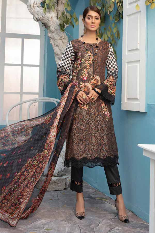 Shaista Turkish Emb C/Kari Lawn`21 D#250