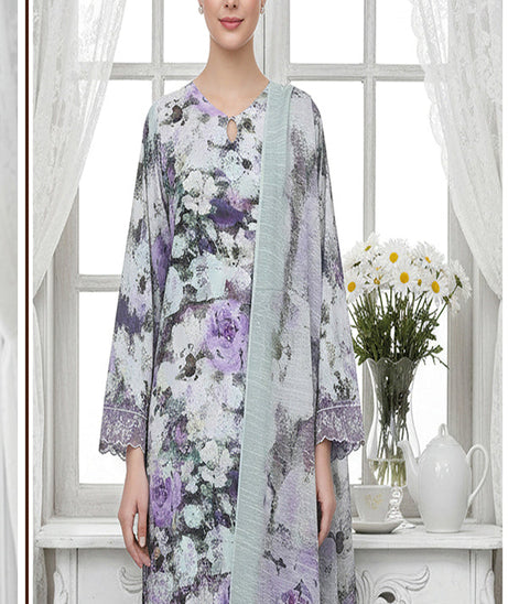 Shaista Emb Print Lawn '26 D# 510