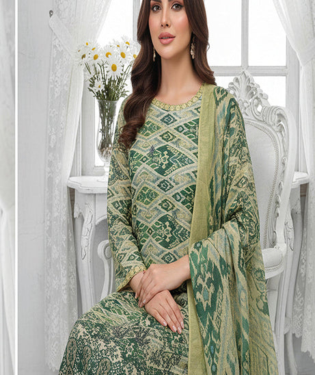 Shaista Emb Print Lawn '26 D# 511