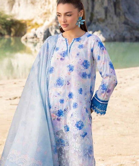Shaista Muscari Luxury Lawn`25 D # 31