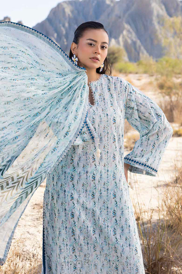 Shaista Muscari Luxury Lawn`25 D # 33