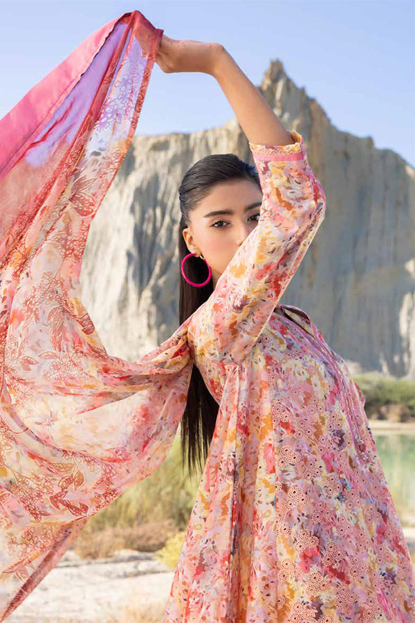 Shaista Muscari Luxury Lawn`25 D # 37