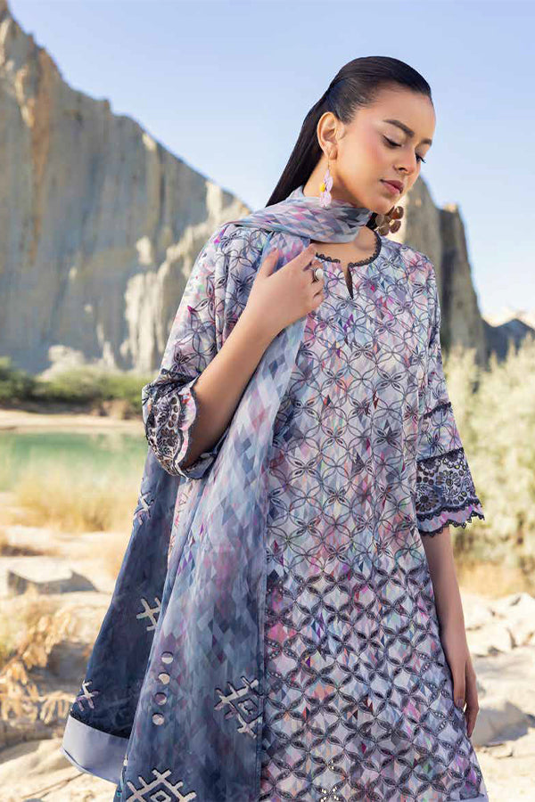 Shaista Muscari Luxury Lawn`25 D # 39