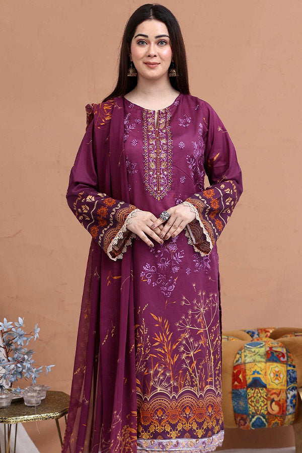 Shaista Noor-E-Libas Lawn`25 D#03