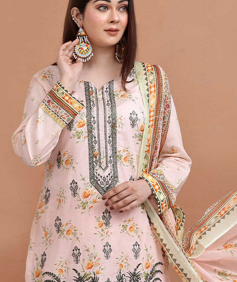 Shaista Noor-E-Libas Lawn`25 D#07