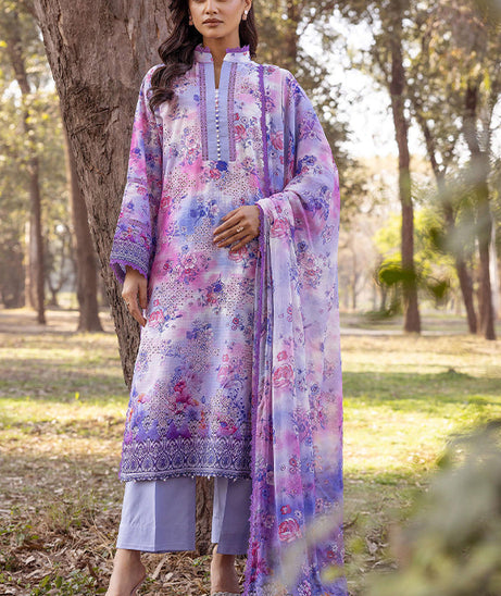 Shaista Chikankari Lawn'25 D#13