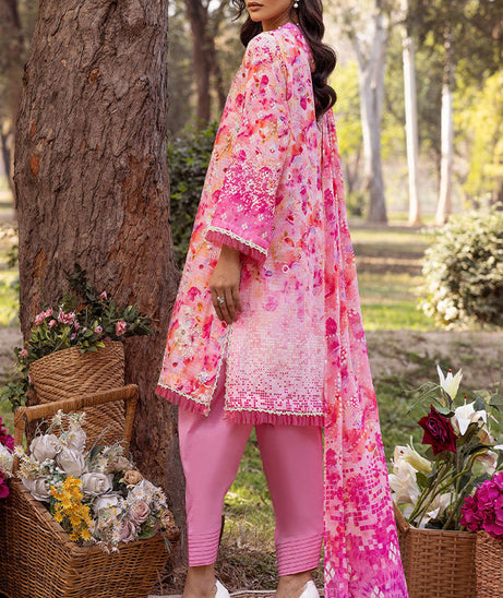 Shaista Chikankari Lawn'25 D#07