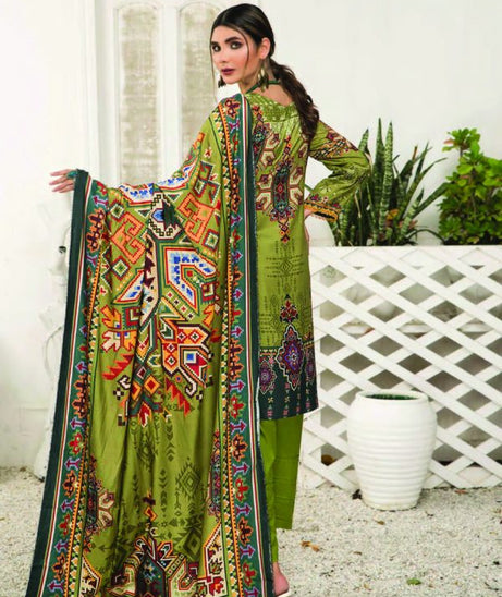 Sitara Anarkali D/Linen`21 D#11 (M-Green)