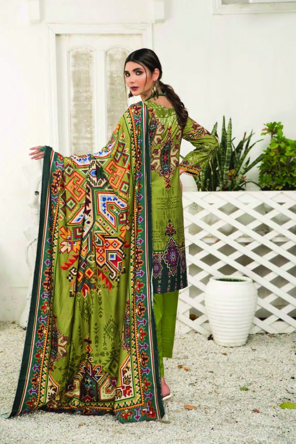 Sitara Anarkali D/Linen`21 D#11 (M-Green)