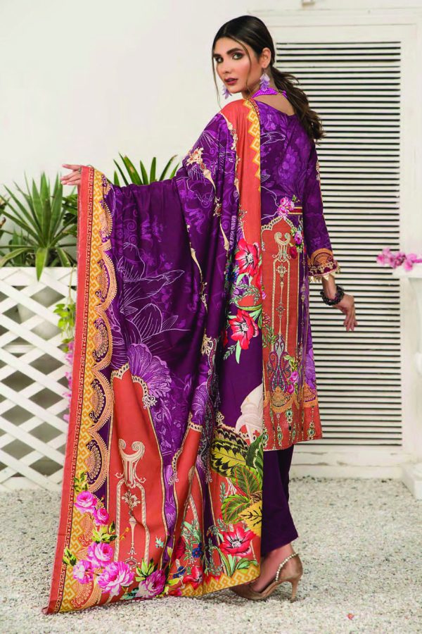 Sitara Anarkali D/Linen`21 D#17 (D-Purple)