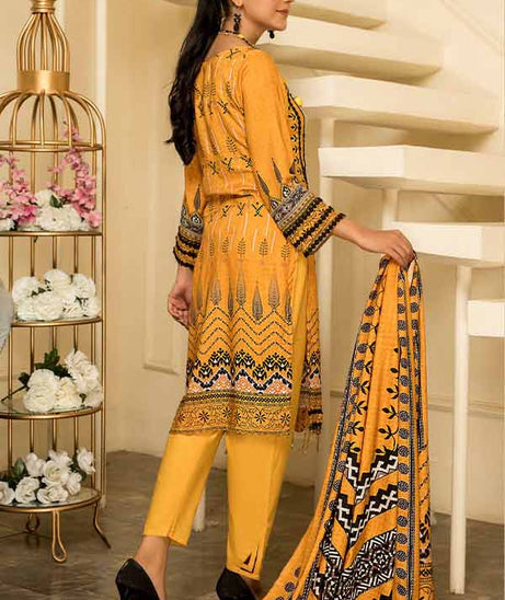 Sitara Anarkali D/Linen`22 D#52 Mustard