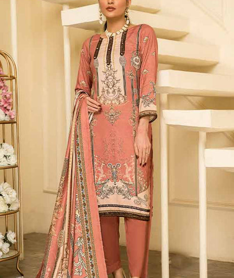 Sitara Anarkali D/Linen`22 D#55 T Pink