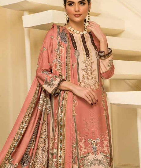 Sitara Anarkali D/Linen`22 D#55 T Pink