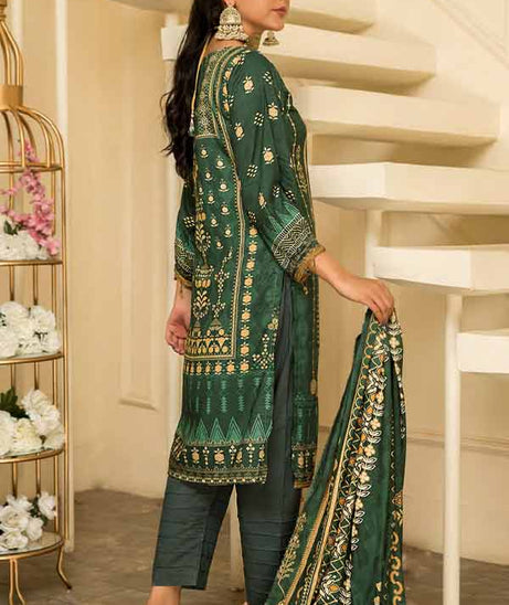 Sitara Anarkali D/Linen`22 D#57 D Green