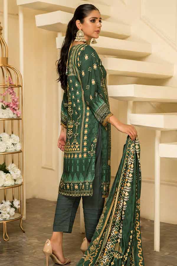 Sitara Anarkali D/Linen`22 D#57 D Green