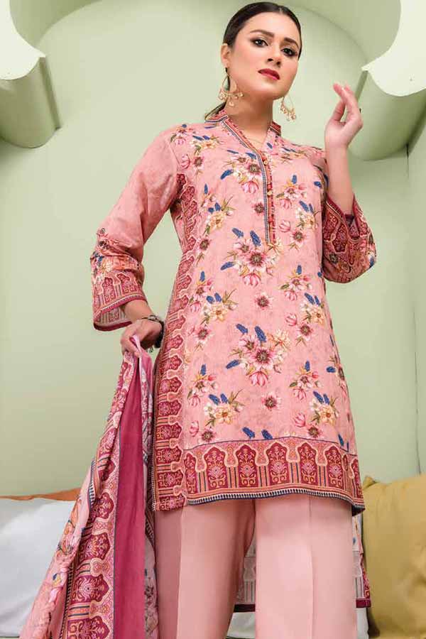 Sitara Sapna D/Lawn`21 D#1931 (L Pink)
