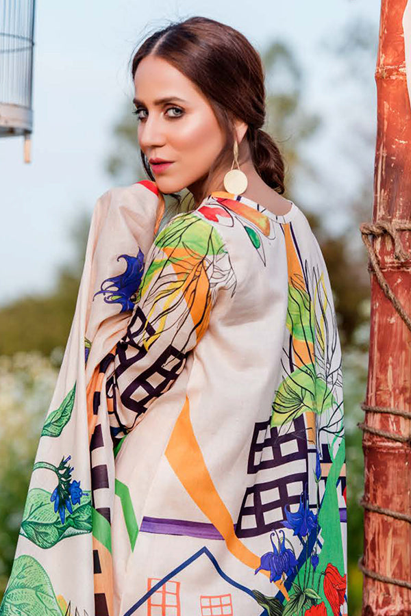 Sitara Universal D/Lawn`21 D#34 (Peach)