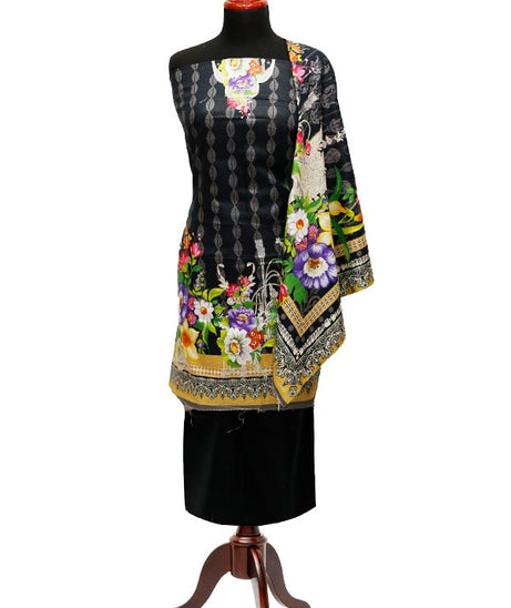 Star D/Classic Khaddar`22 D#15001 Black