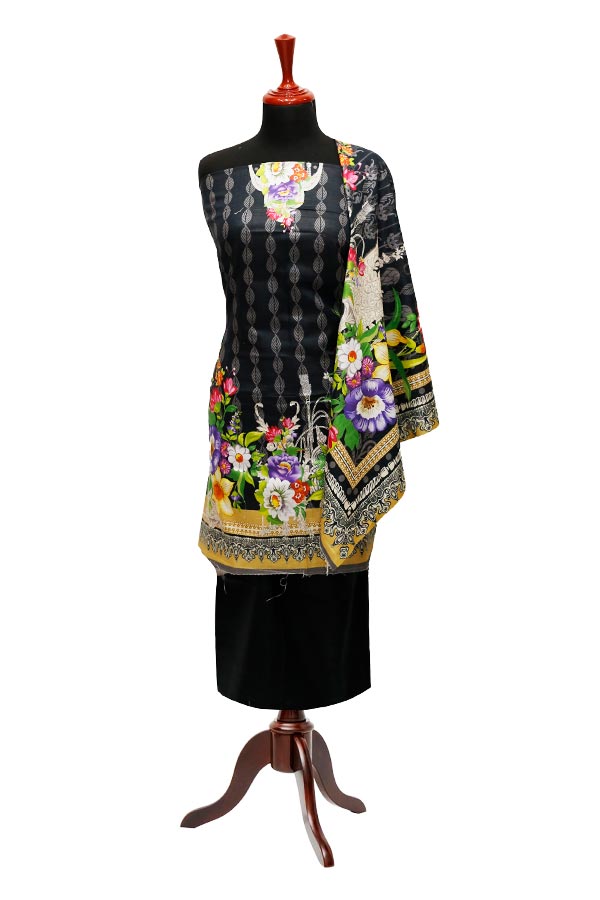 Star D/Classic Khaddar`22 D#15001 Black