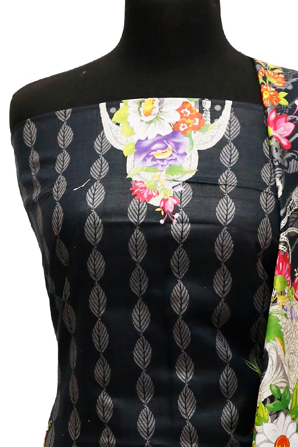 Star D/Classic Khaddar`22 D#15001 Black