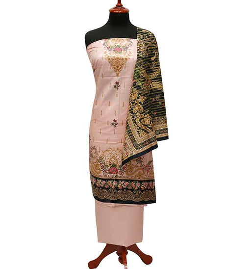 Star DC Linen F/Dupatta`22 D#59 Pink