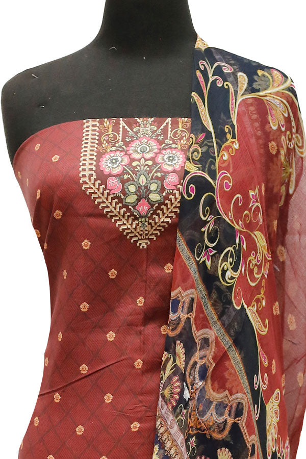 Star Digital Swiss Lawn`23 D#30503 (Maroon)