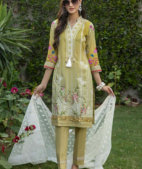 Subhata Masakali Emb Lawn'22 M Green