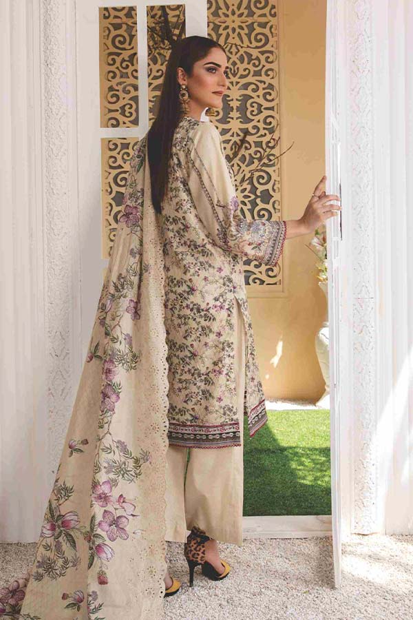 Sufiya D/Luxury Lawn'22 D#1901