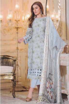 Tahzeeb Karandi Collection'21 Grey