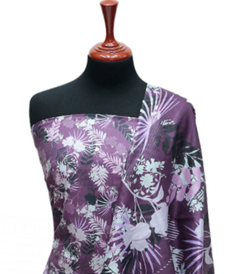 Tehzeeb Print Lawn`25 D#6 (Purple)