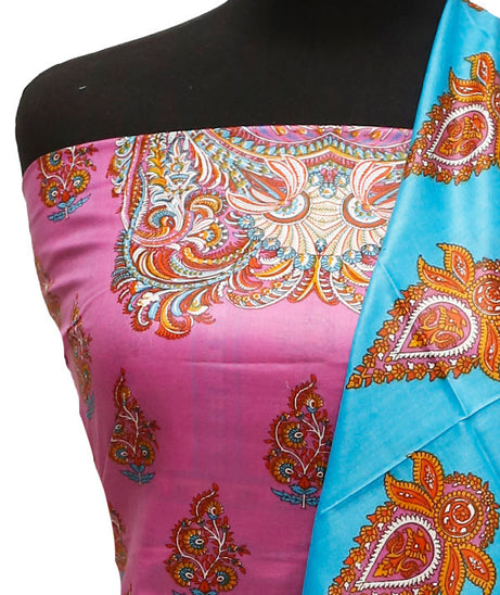 Three Star Print Lawn`22 D#945 Green