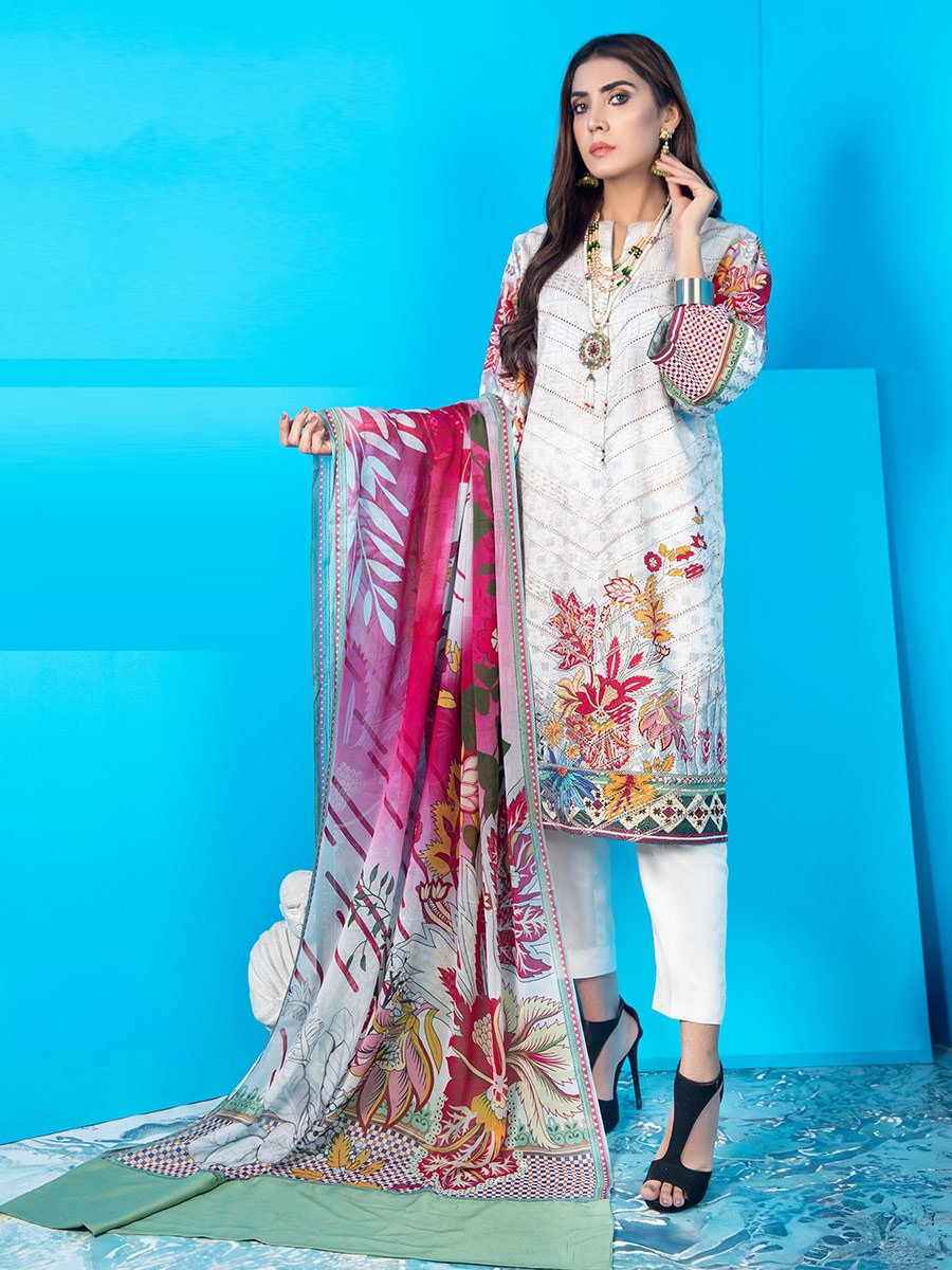Aalaya Vintage Bloom Linen'21 Vol-1 D#7