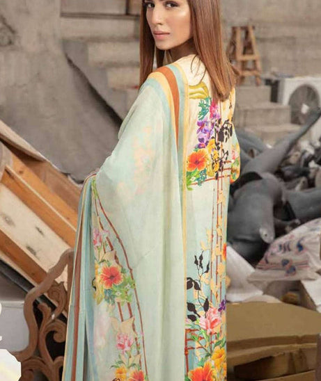 Johra Mahzala Chikenkari Linen`20 JH#588