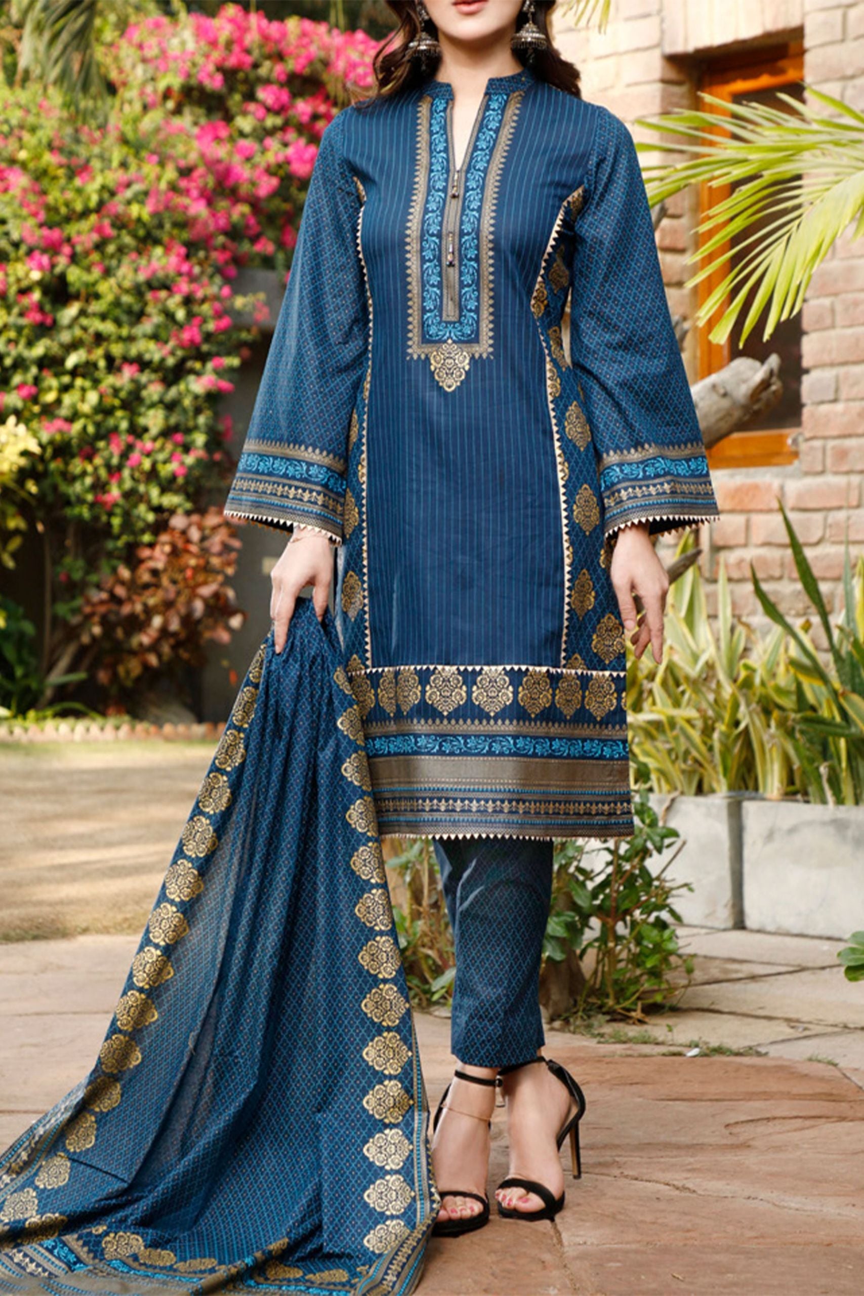 Daman Lawn'22 (Vol-2) D#1515 (D Zink)