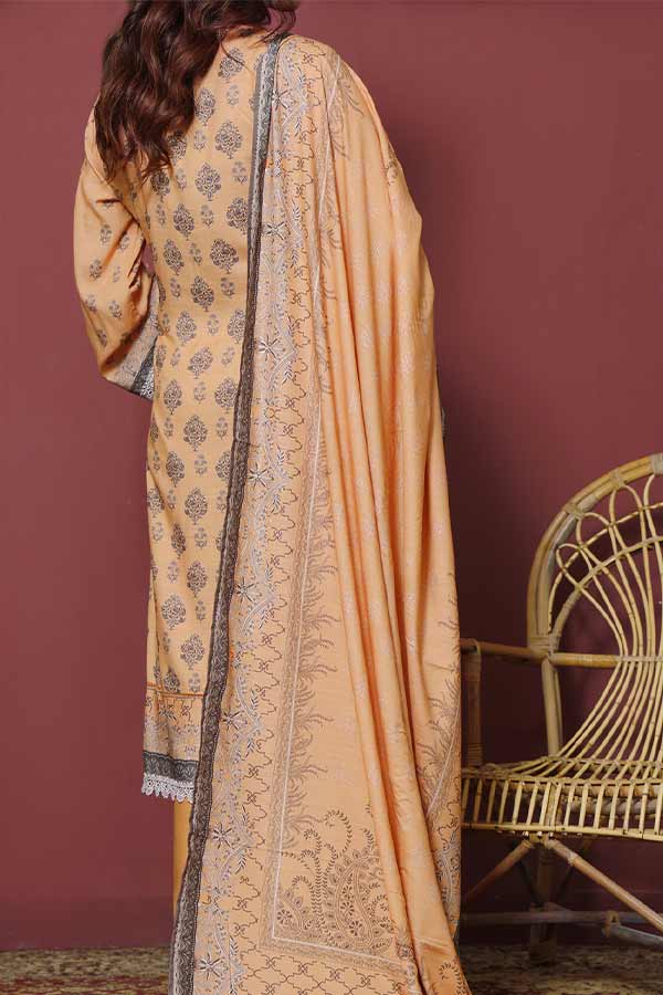 VS Jhalak Slub Linen'22 D#2522 Peach