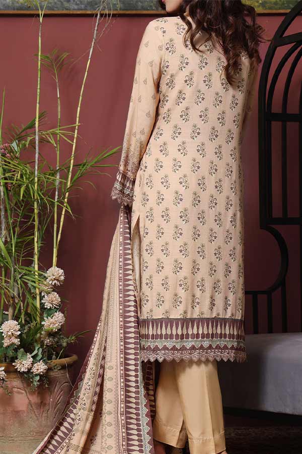VS Jhalak Slub Linen'22 D#2528 Peach