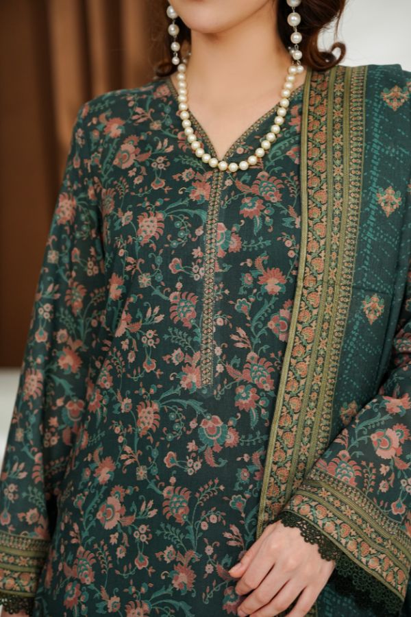 VS Misri Digital Lawn`26 D#748 (Bottel Green)