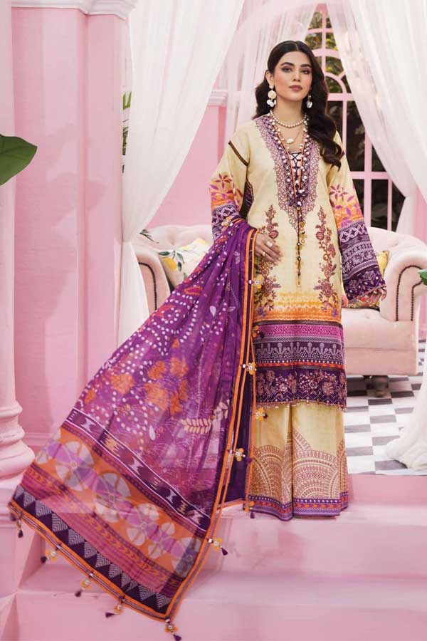 Anaya Viva Emb Lawn`22 D#16 SANJANA