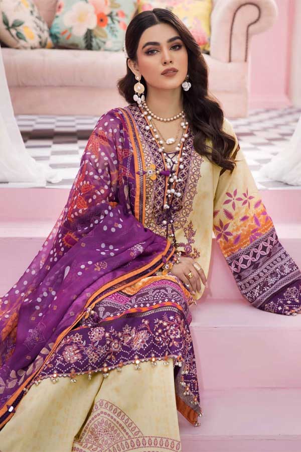 Anaya Viva Emb Lawn`22 D#16 SANJANA