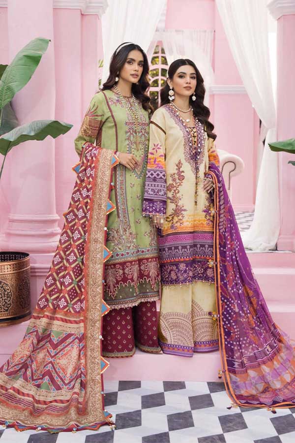 Anaya Viva Emb Lawn`22 D#16 SANJANA