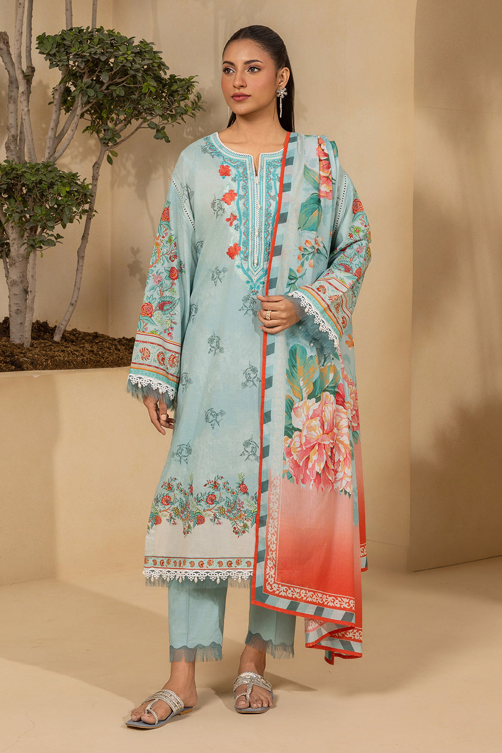 Zellbury Digital Lawn`26 D#30641