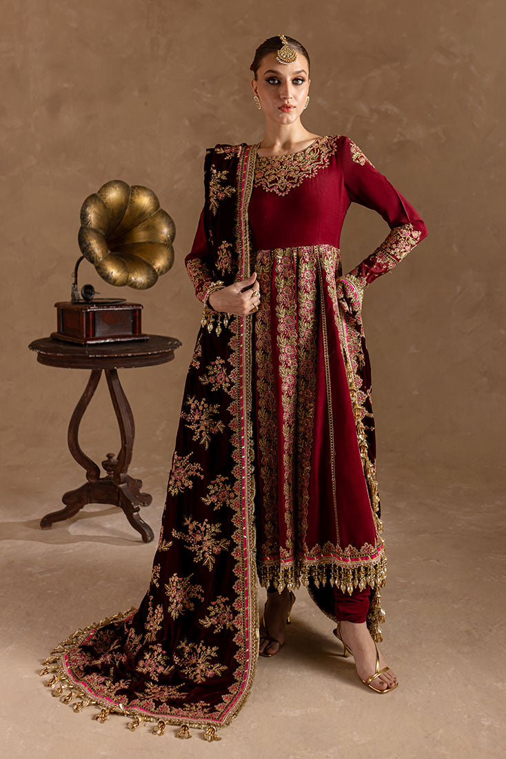 Marjjan De Rose Velvet`25 MRV#13 (MEHROON)